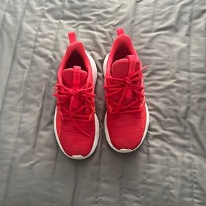 Red adidas shoes